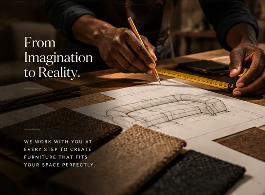 Illustrative furniture design and craftsmanship
